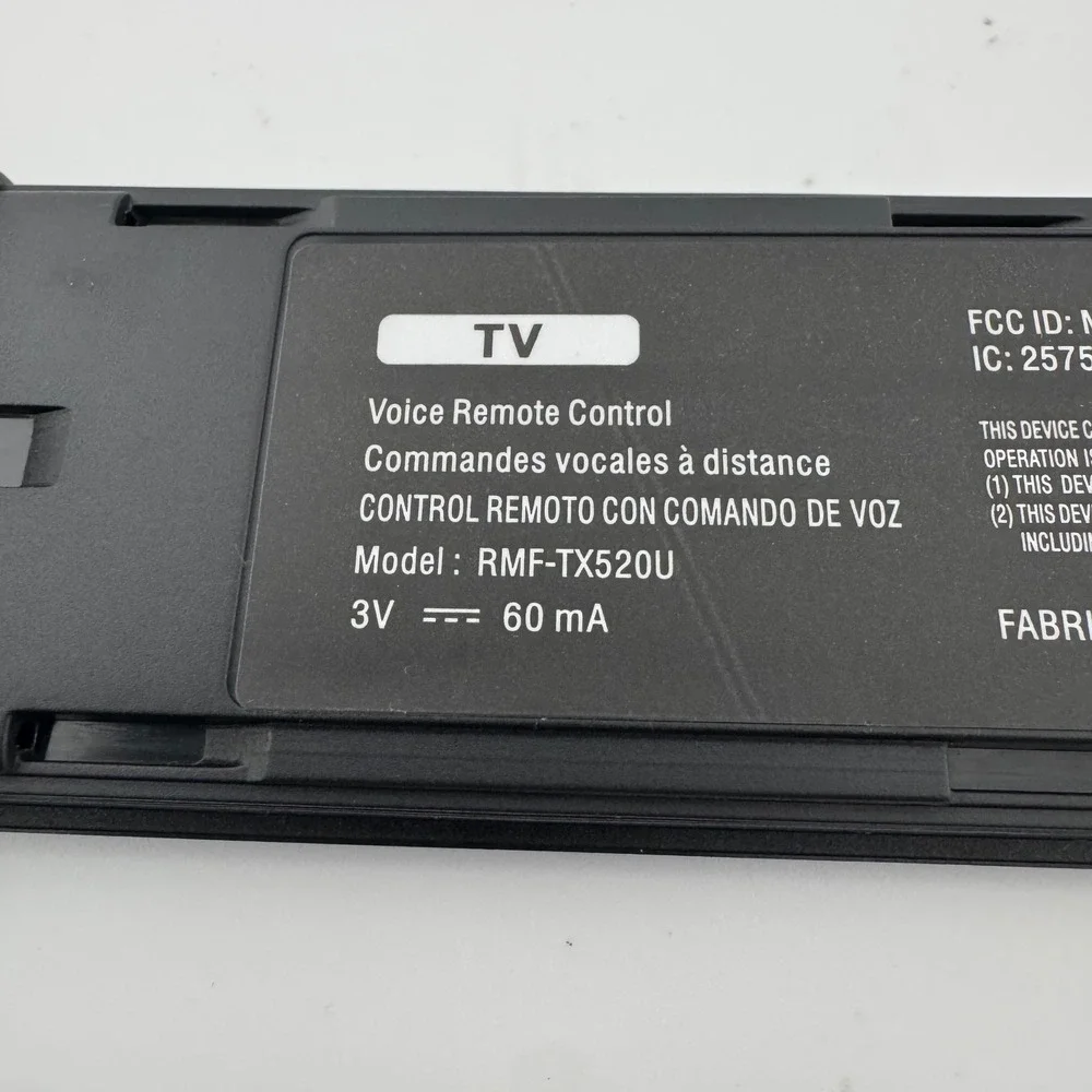 Sony voice remote
